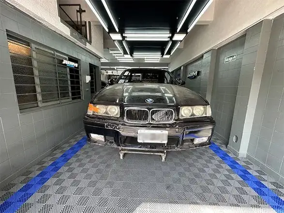 BMW M3 E36 en proceso en el taller de ADM TEAM — foto 1