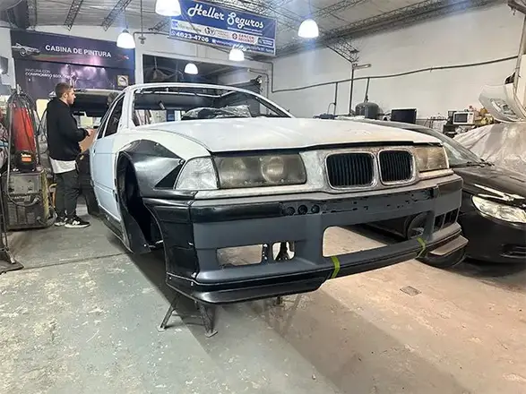 BMW M3 E36 en proceso en el taller de ADM TEAM — foto 5