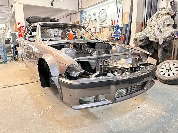 BMW M3 E36 en proceso en el taller de ADM TEAM — foto 6