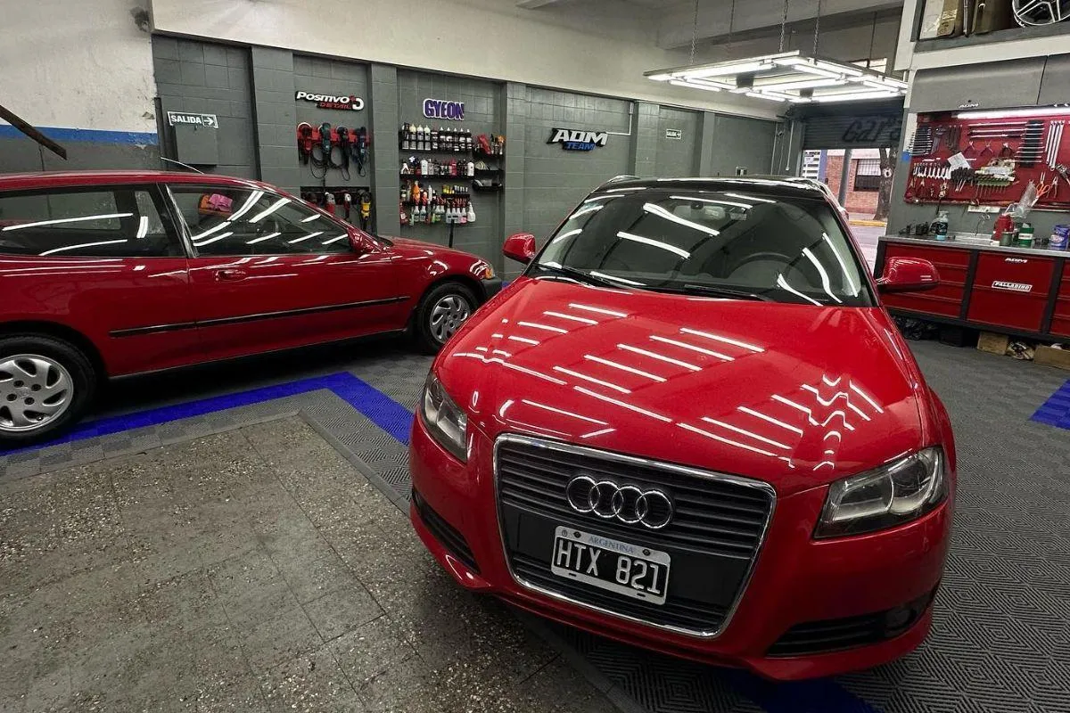 Audi con tratamiento cerámico en ADM TEAM